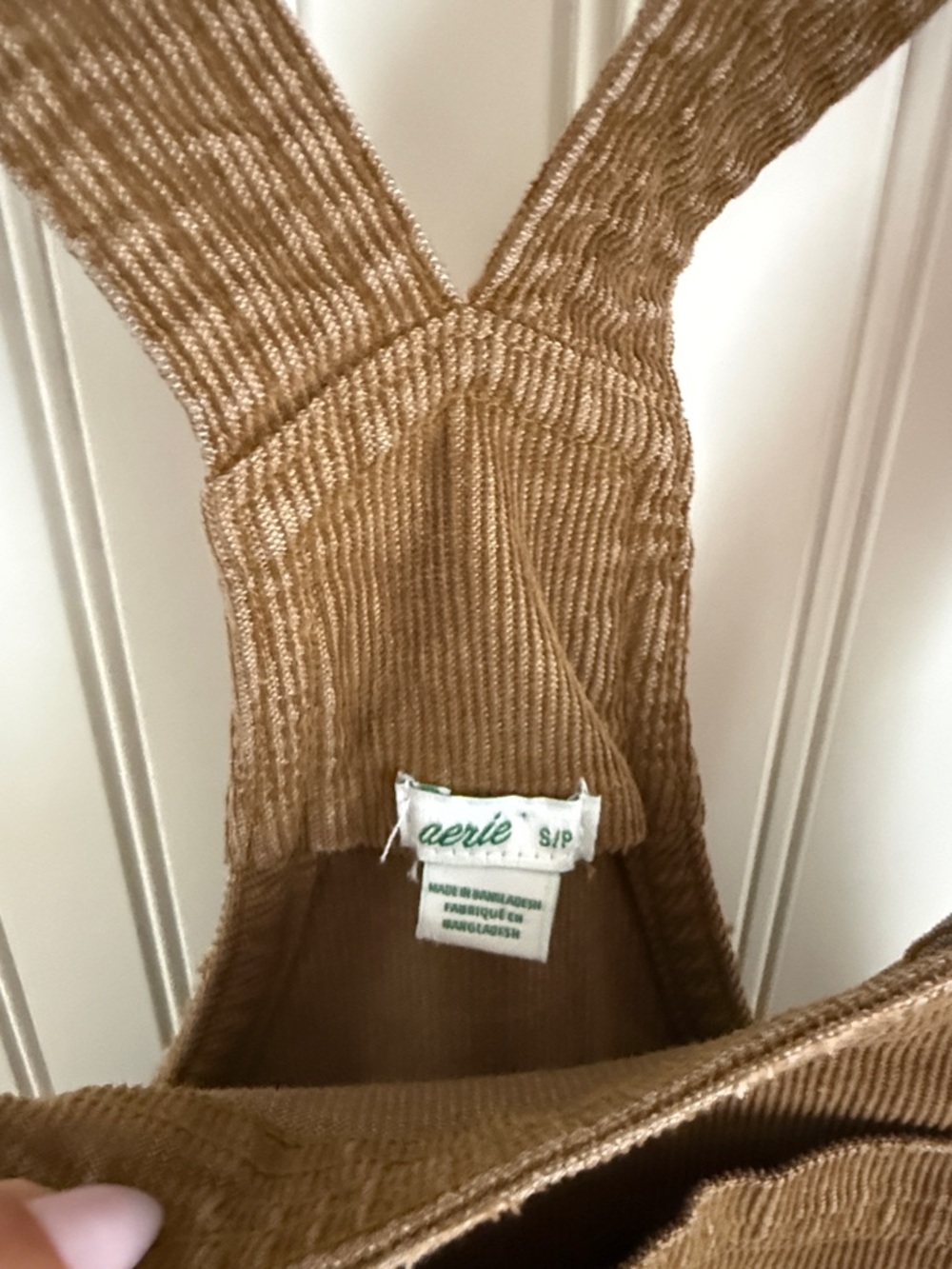 Aerie Werk & Play Corduroy Overalls NWT - Picture 4 of 7